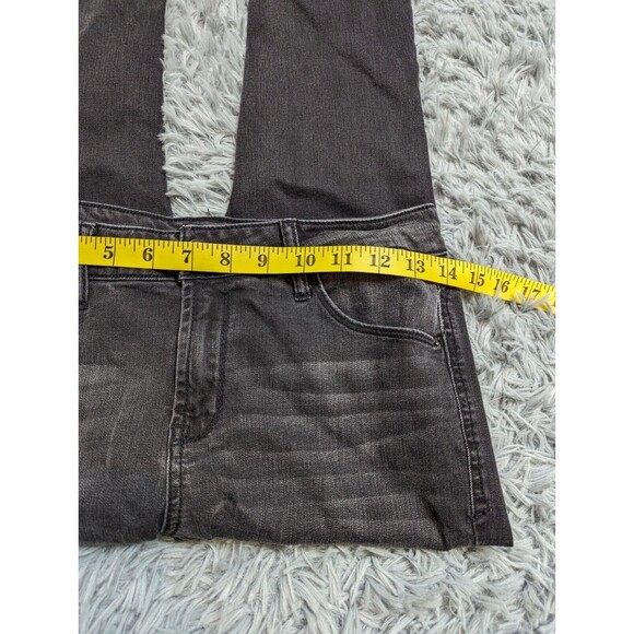 Kensie Jeans Skinny Womens Size 4/27‎ 4 Velvet Tie Off Cuffs Black 25 inseam - Picture 4 of 10
